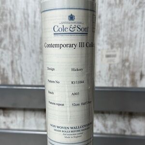 Cole & Son Contemporary III 'Hickory' Non-Woven Wallpaper Roll